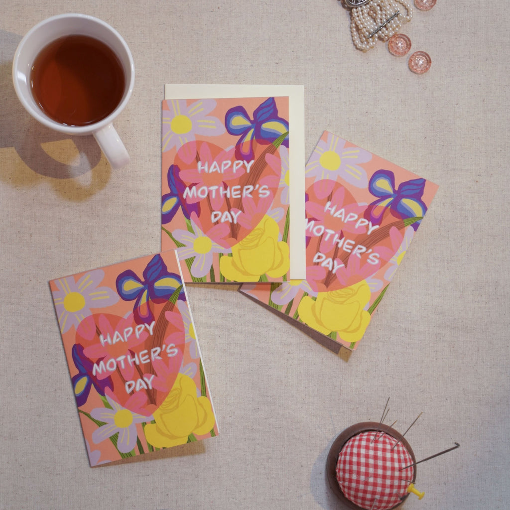 Love Heart Mother's Day Card