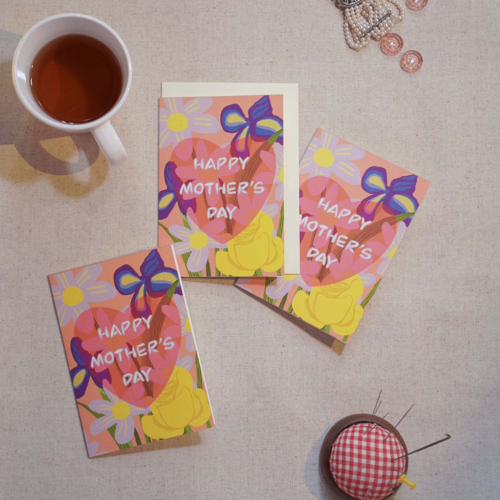 Love Heart Mother's Day Card