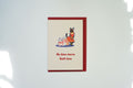 No Hiss-terra Just Love Cat Card